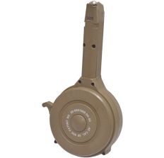 RWB Drum Magazine Glock 40 S&W Tan 50rd