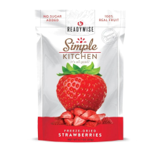 ReadyWise Freeze-Dried Strawberries - 6 Pack