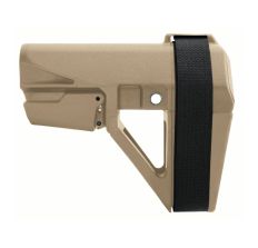 SB Tactical SBA5 Pistol Stabilizing Brace FDE MilSpec Carbine Buffer Compatible