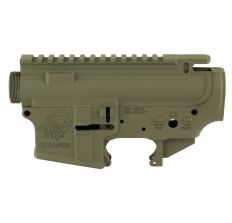 Sons of Liberty Gun Works SCALPER AR-15 Stripped Upper/Lower Receiver Set OD Green