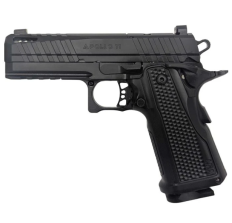 LFA Apollo 11 Compact Pistol - 9mm | Black |Aluminum Grip | 4.1" Ported | 1x17rd Mag