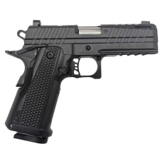 LFA Apollo 11 Compact Pistol - 9mm | Black |Aluminum Grip | 4.1" | 1x17rd Mag