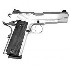 SDS 1911 Carry SS45 .45ACP 4.25" (1) 8rd Magazine - Stainless W/ Black Grip