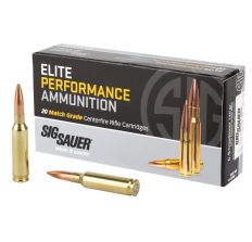 Sig Sauer Rifle Ammunition 6.5 Creedmoor 140gr Open tip Match 20rd