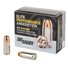 SIG SAUER AMMO 9MM 115GR JHP 20RD