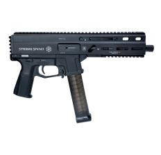 Grand Power Stribog SP45A3 .45 ACP SemiAuto Pistol Black 8" Threaded Barrel 3x 20rd Mags