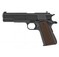 Springfield Armory Defender 1911 Mil-Spec .45ACP 5" (1) 7rd - Black W/ Wood Grips