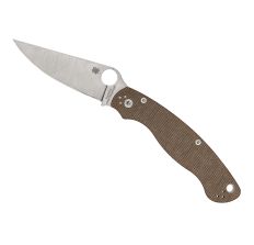 SPYDERCO MANIX 2 BRN CANVAS CPM KNIFE