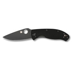 SPYDERCO TENACIOUS G-10 PLAIN BLK KNIFE