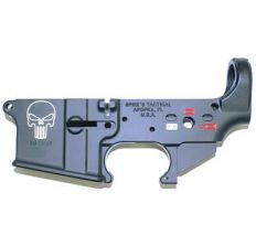 SPIKE'S TACTICAL STRIPPED LOWER Punisher - color filled STLS015-CE