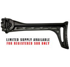 Grand Power Stribog Factory Side-Folding Stock - Black