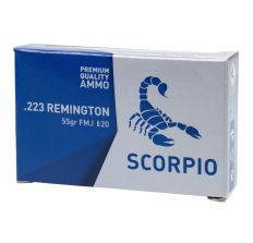 STV Scorpio Rifle Ammunition 223 Remington 55gr FMJ 20rd
