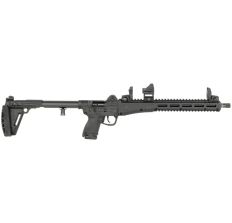 KelTec SUB2000 Defender Gen 3 Carbine Black 9mm 16" Barrel Accepts G19 & G17 Mags 15rd Viridian RFX11