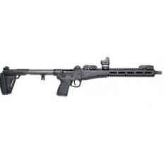 KelTec SUB2000 Defender Gen 3 Carbine Black 9mm 16" Barrel Accepts G19 & G17 Mags 15rd Viridian RFX11