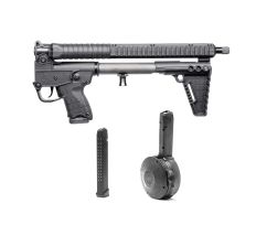 BUNDLE KelTec Sub2k Gen 3 Black 15rd w/ KCI 9mm Glock Drum & KCI 9mm Glock 33rd Mag