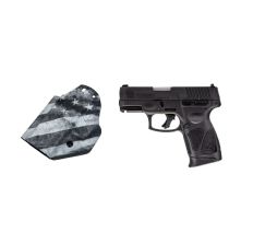 Taurus G3C Compact Pistol 9mm 3.2" Barrel 12rd Holster - Black