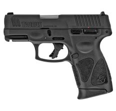 Taurus G3C Semi-auto 9mm Compact Pistol 3.26" Barrel 12rd Black