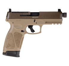 Taurus G3 Tactical 9mm Optics Ready 4.5" Threaded Barrel Tan/Patriot Brown 17rd