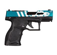 Taurus TX 22 Pistol 22LR 3.6" Barrel 13rd Blue US Flag Engraved Slide