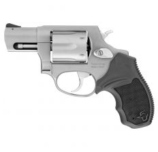 Taurus 856 Revolver 38 Special w/ 2" Barrel Steel Frame Stainless Finish Rubber Grips Fixed Sights 6Rd