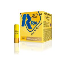 Rio Top Target 20ga 2.75 inch Shotgun Shells #7.5 7/8 oz. 1250 fps 25rd Box
