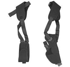 Uncle Mike's Pro Pak Vertical Shoulder Holster 4" Large Auto RH Black