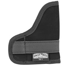 Uncle Mike's Inside Pocket Holster Small Auto Ambi Black