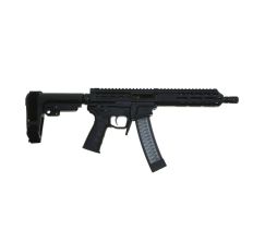 Factory Blemished Wraithworks WARSCORP9 9mm Sidecharging AR Pistol 8.5" Barrel 7" MLOK Rail SBA3 Brace Scorpion Mag Compatible Black - BLEM REDUCED PRICE!
