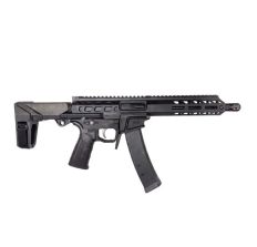 Wraithworks WARSCORP9 Roller Delayed Side-Charging AR Pistol 9mm 8.5" 35rd SB HBPDW Brace Black