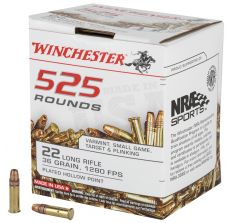 Winchester Usa 22lr 36gr Cphp 525rd