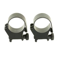 Weaver Top Mount 30mm High Ring Black