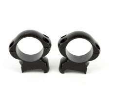 Weaver 1" High Ring Picatinny Grand Slam Black