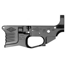 YHM STRIPPED BILLET LOWER RECEIVER FOR AR-15 5.56NATO BLACK YHM-125-BILLET