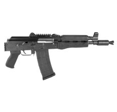 Zastava ZPAP85 Alpha AK-47 Pistol Stained Wood Handguard 5.56NATO  10" Barrel Booster Brake Rear Trunnion Picatinny Rail