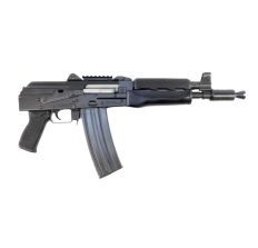 Zastava ZPAP85 Alpha AK-47 Pistol Stained Wood Handguard 5.56NATO 10" Barrel Booster Brake 30rd