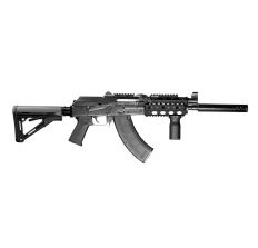 Zastava ZPAP92 AK-47 Rifle Black 7.62x39 16.5" Barrel Pinned and Welded Muzzle Extension Magpul CTR Stock 30rd - 10 Free Magazines with Purchase!