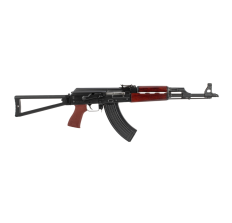 Zastava ZPAPM70 Rifle 7.62x39 (1) 30rd Stained Blood Red Handguard Triangle Folding Stock *** 10 Free Additional Magazines with Purchase & Free Shipping!***