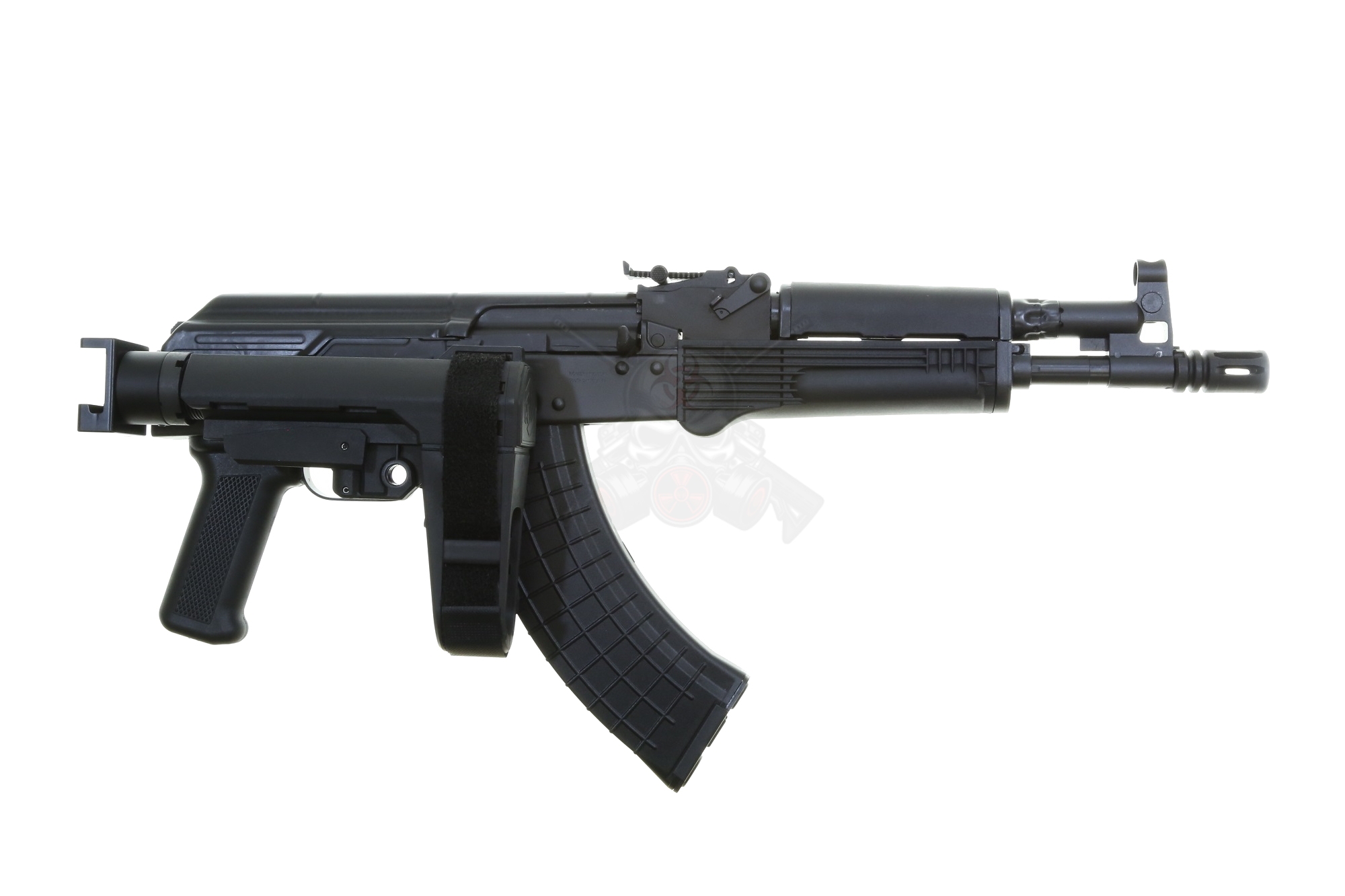 Pioneer Arms Polish Hellpup AK47 Pistol 117 Side Folding SBA3 Brace 4.