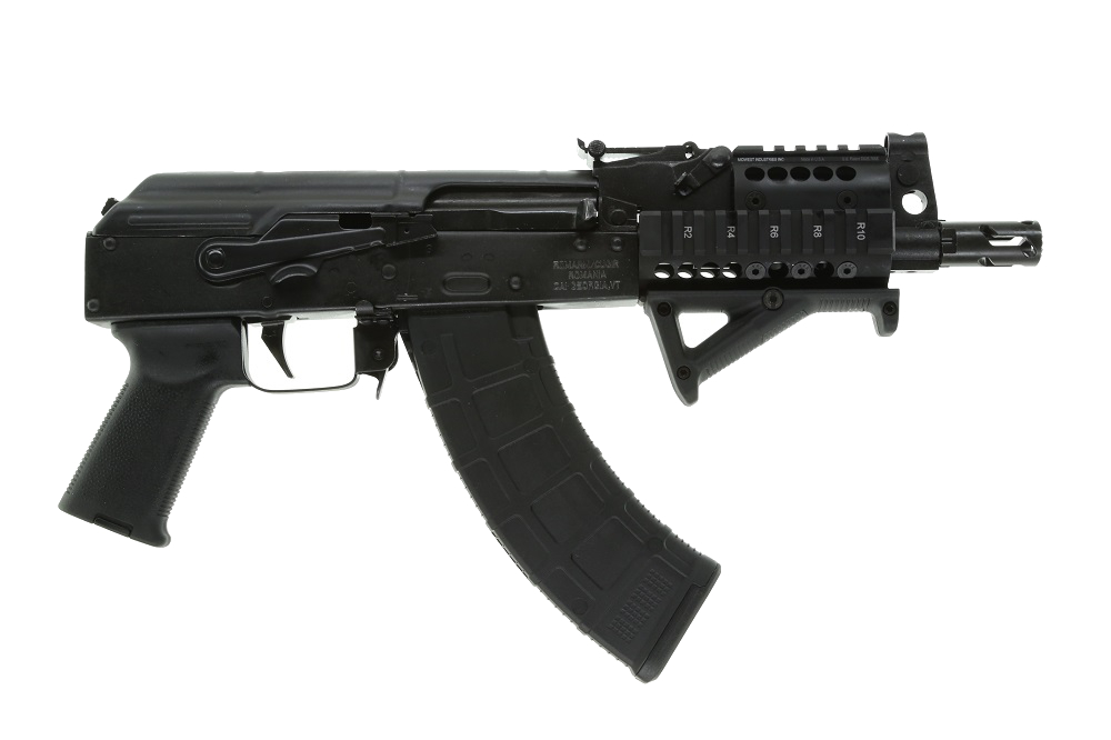 PREPPER CUSTOM Romanian Mini Draco AK-47 pistol 7.62x39 w/ installed MI.