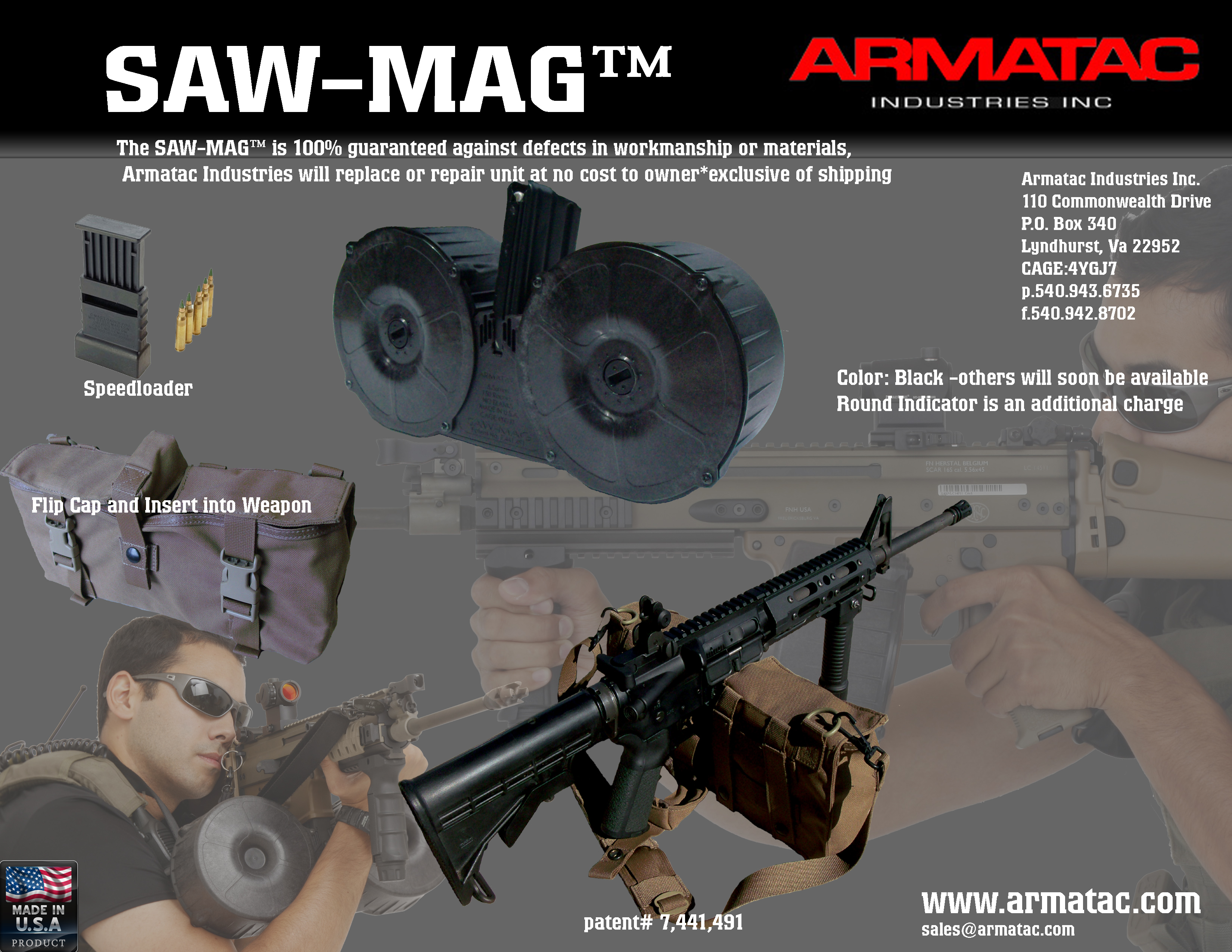 Drum Mag Ar Saw Round 150 Magazine 150rd Magazines Gun.