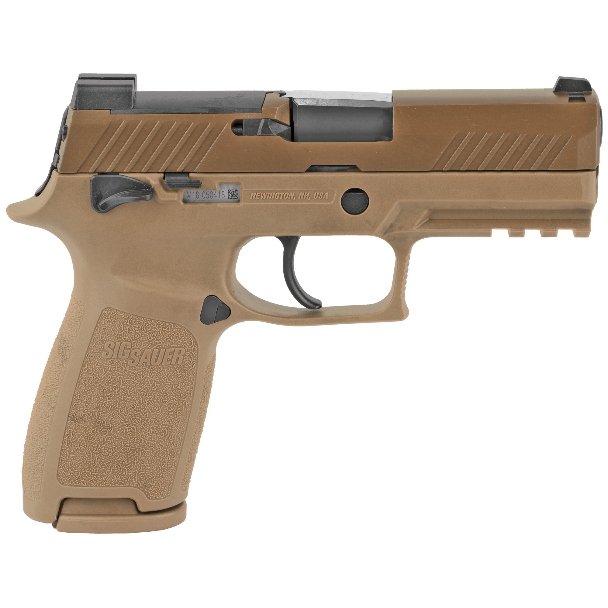 Sig Sauer P320 Carry Manual Safety M18 9mm 3.9