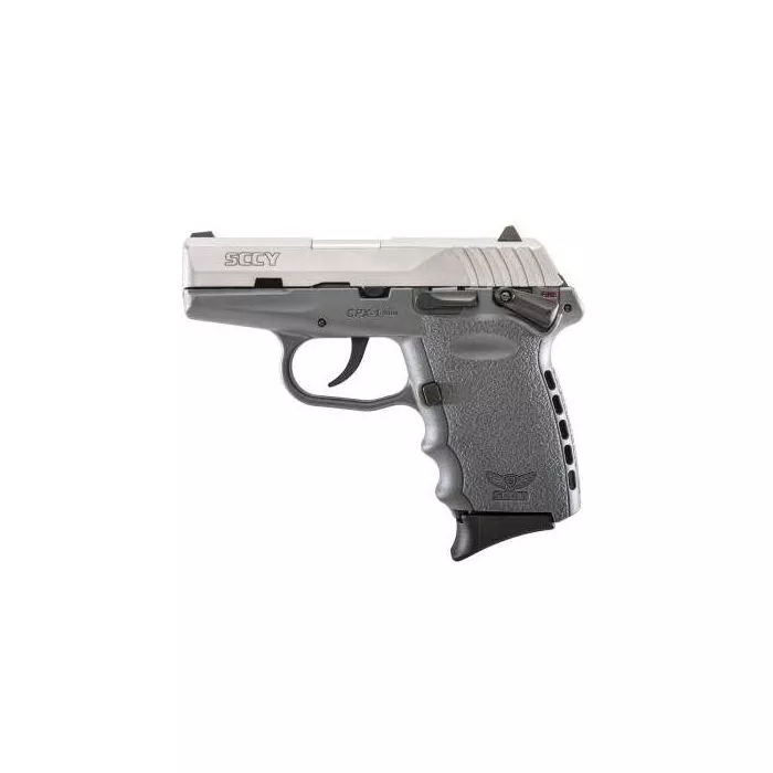SCCY CPX-1 Sniper Gray Frame/ Stainless Slide 9mm pistol 3.1