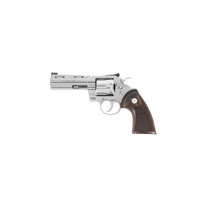 Colt Python Target 357 Magnum Revolver - 4.25-Inch Stainless Steel