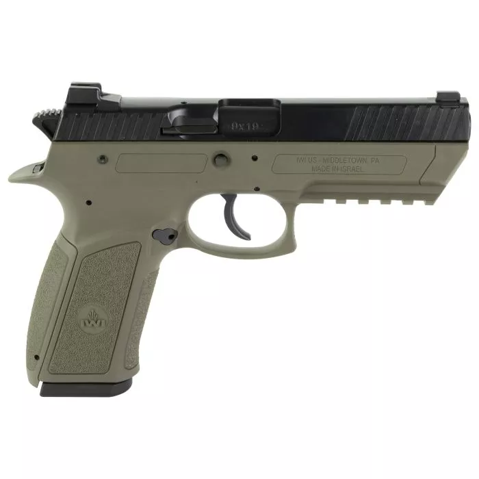 IWI Jericho 941 Enhanced 9mm Pistol ODG 17rd | Prepper Gun Shop