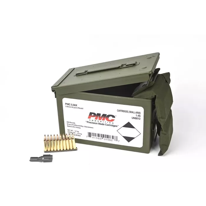 PMC 5.56 55gr FMJ Ammo 840rd | Prepper Gun Shop