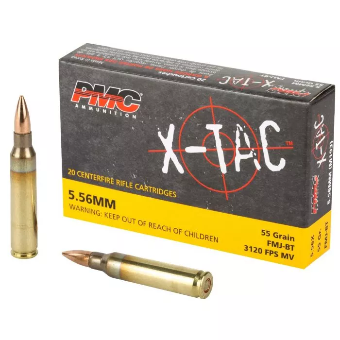PMC X-TAC 5.56 NATO 55gr FMJ-BT 20rd | Prepper Gun Shop | Prepper