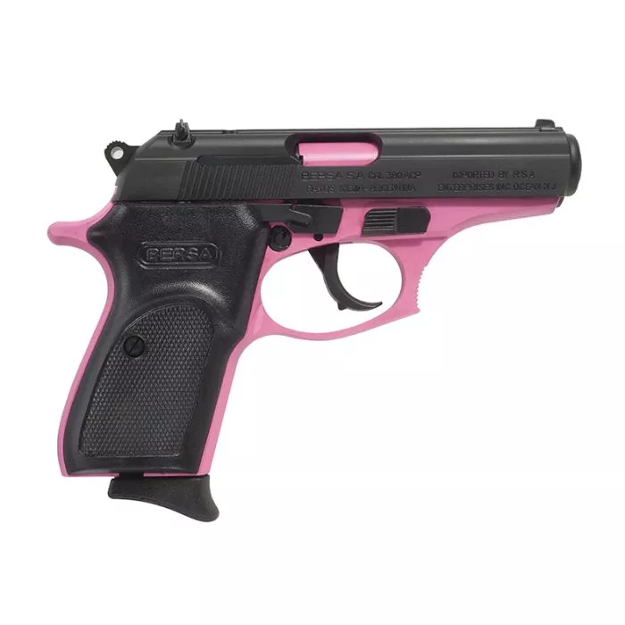 【2025A/W新作★送料無料】 Thunder Bersa 380 Prepper | 8rd Black/Pink Pistol ACP .380 乳液・ミルク