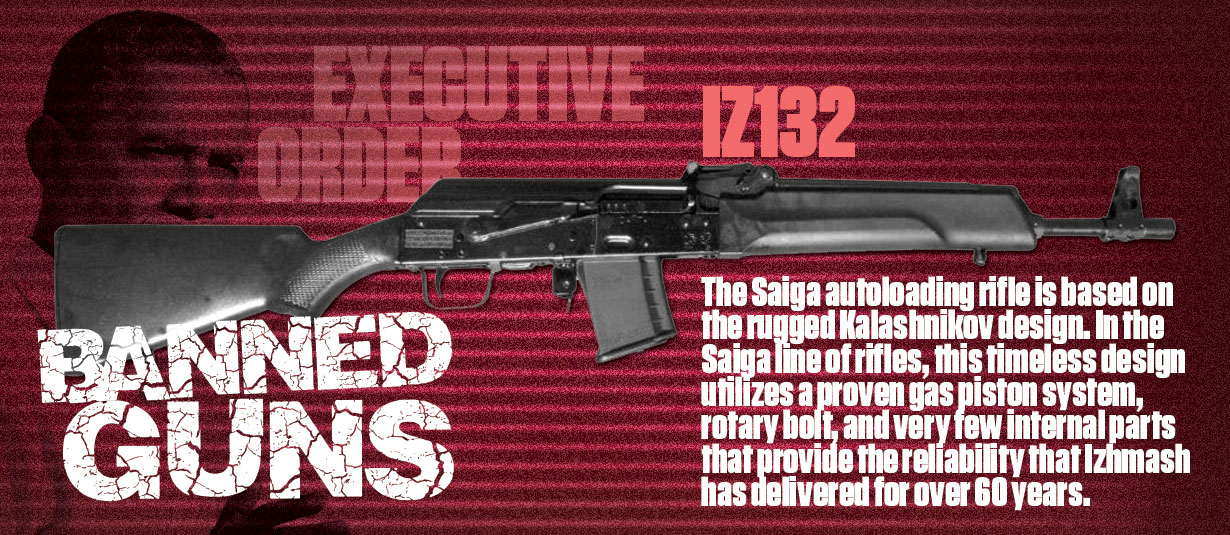 Banned Guns Signup Prepper Gun Shop