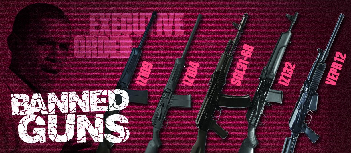 Banned Guns Signup Prepper Gun Shop